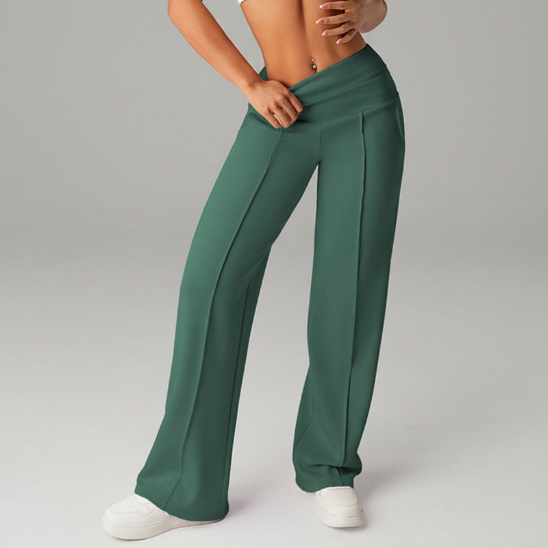 High-waisted Loose-fitting Wide-leg Womens Sweatpants 