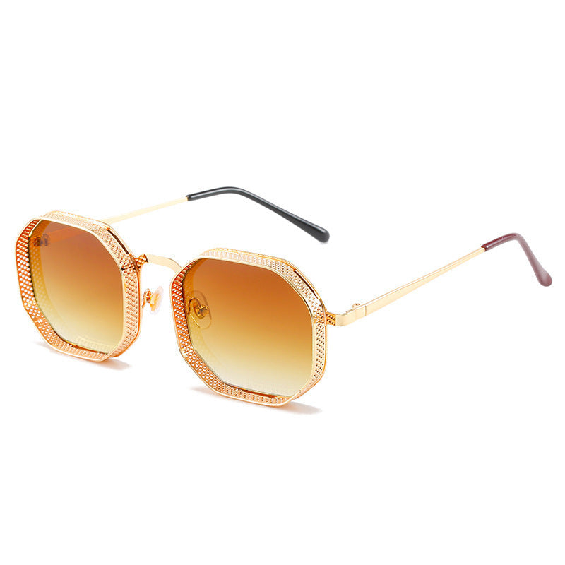 Metal Frame Sunglasses for Men and Women – Lightweight, Sleek, and Stylish CJ