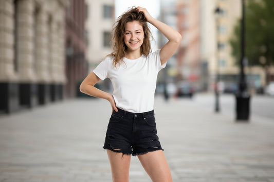 Commuter Tops For Chic European And American Girls Women's Clothing 