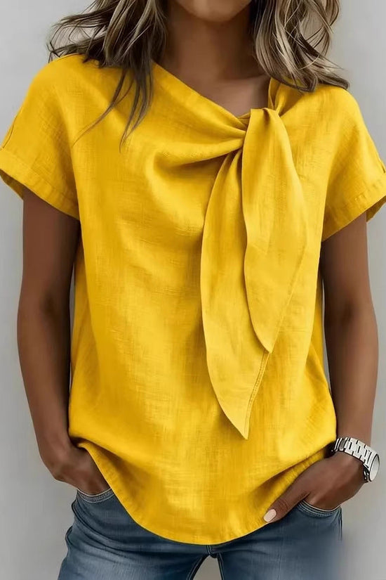 Women's Short-sleeve Fashionable Casual Top T-shirt 