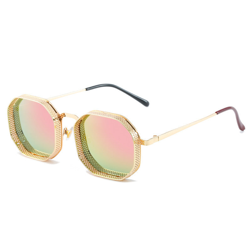 Metal Frame Sunglasses for Men and Women – Lightweight, Sleek, and Stylish CJ