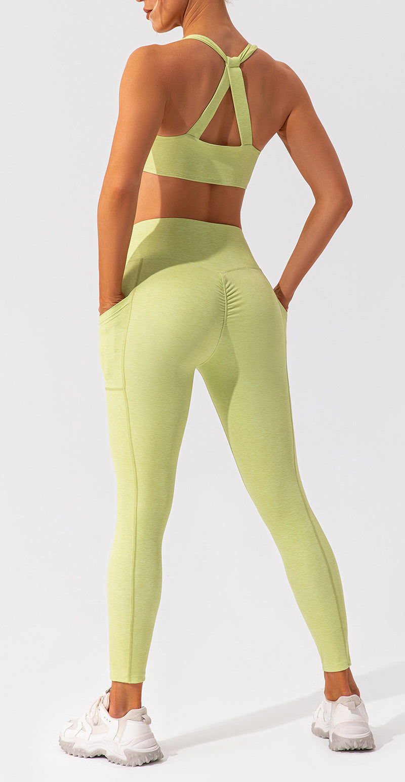 🧘‍♀️ Nude Feel Women’s Pilates & Yoga Set FitiqueFit