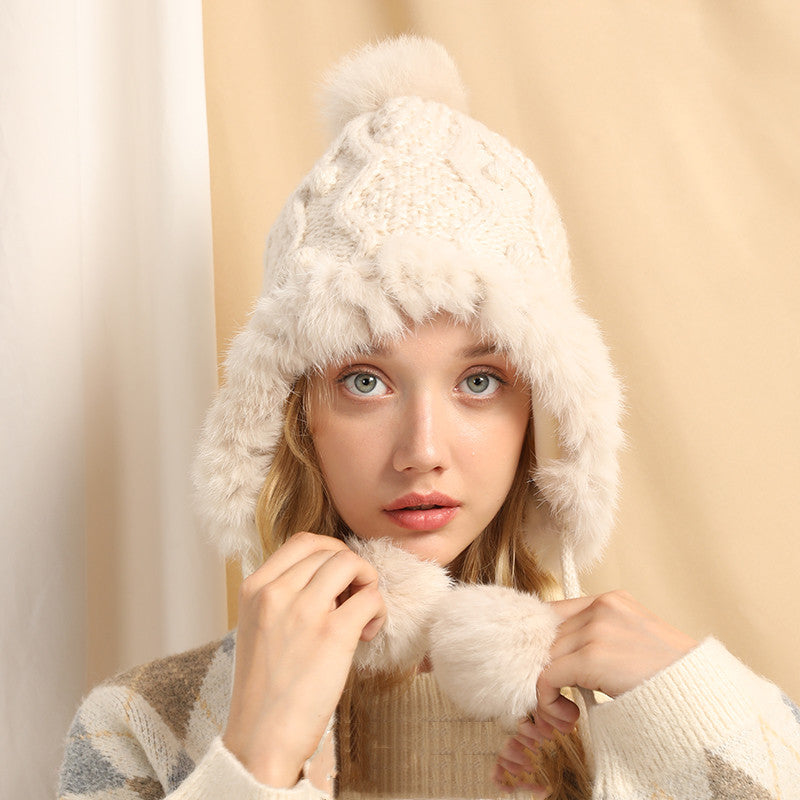 Women’s Fashion Winter Wool Hat – Warm Classic Cold-Weather Beanie - FitiqueFit