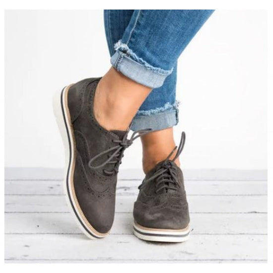 Retro British-style Casual Women's Shoes 